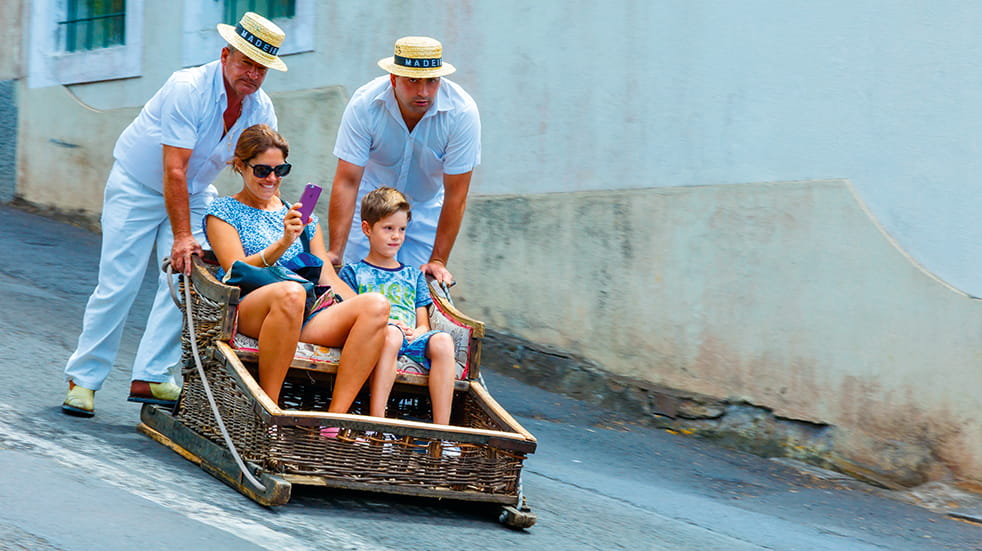 Madeira holiday guide: toboggan ride